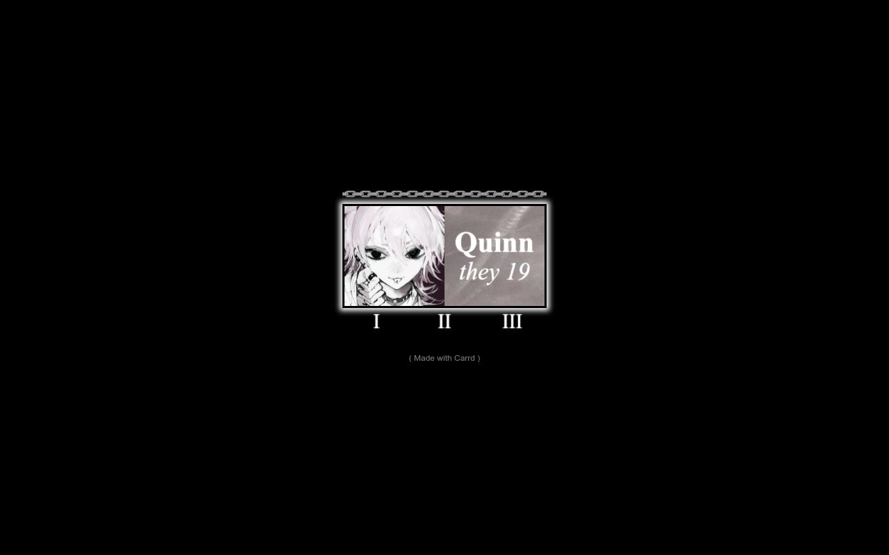Carrd profile picture for @rip